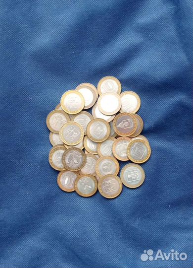 Монеты 10 руб. биметалл