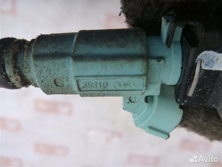 Топливная рампа Kia Rio QB G4FA 2011-2015