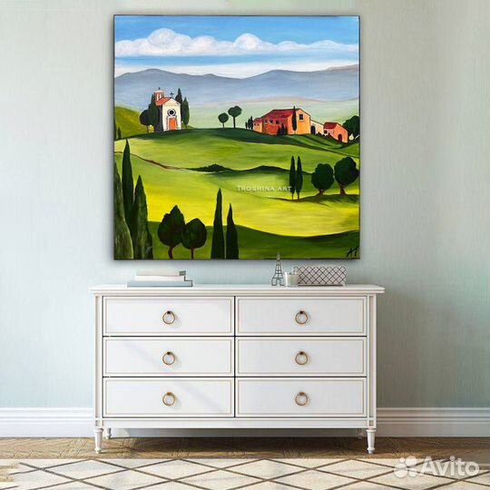 Картина маслом на холсте