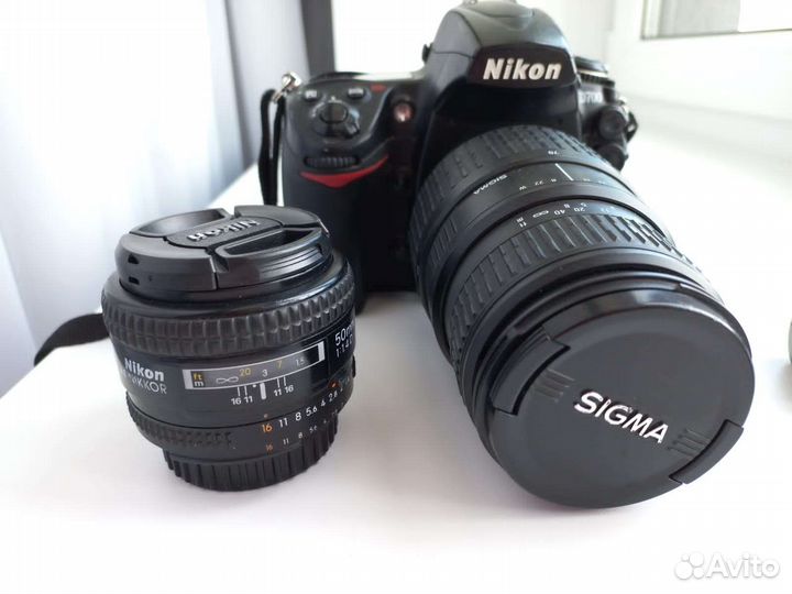 Nikon d700 (полный кадр)