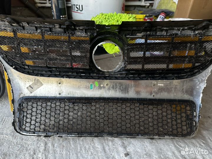 Решетка радиатора volkswagen touareg 1 рестайлинг