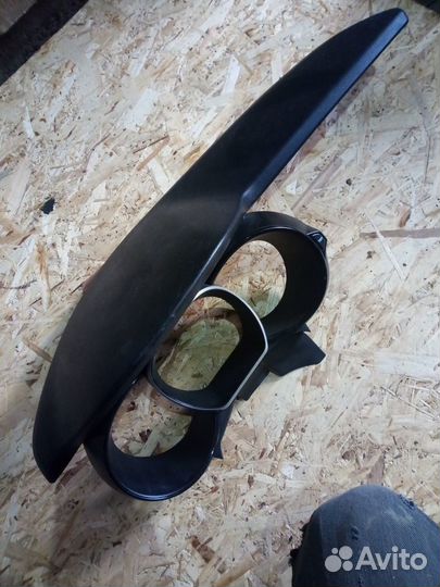 Накладка панели, козырек, киа рио 3