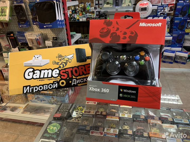 Геймпад Xbox 360 Новый Черный