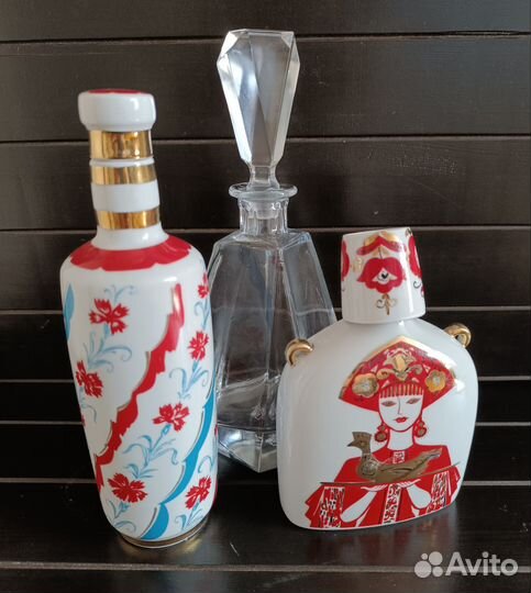 Штофы и графины СССР лфз