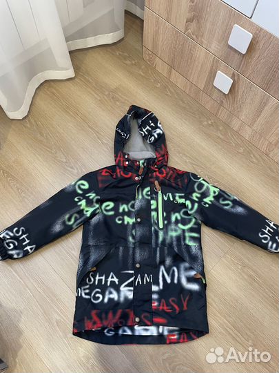 Куртка утепленная на флисе 122-128