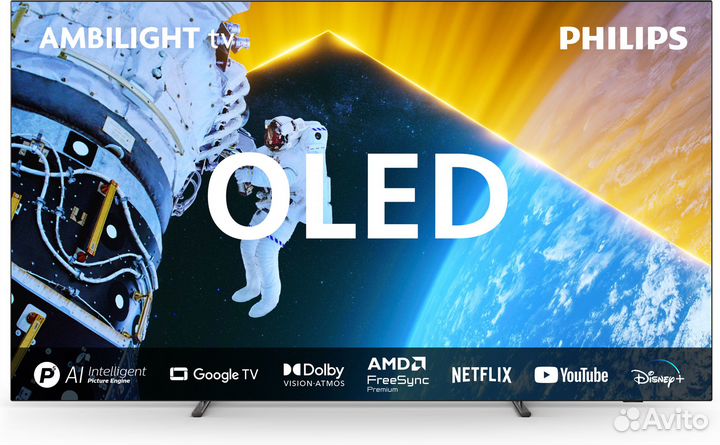 Новый телевизор Philips 77oled809 (2024) EU,черный
