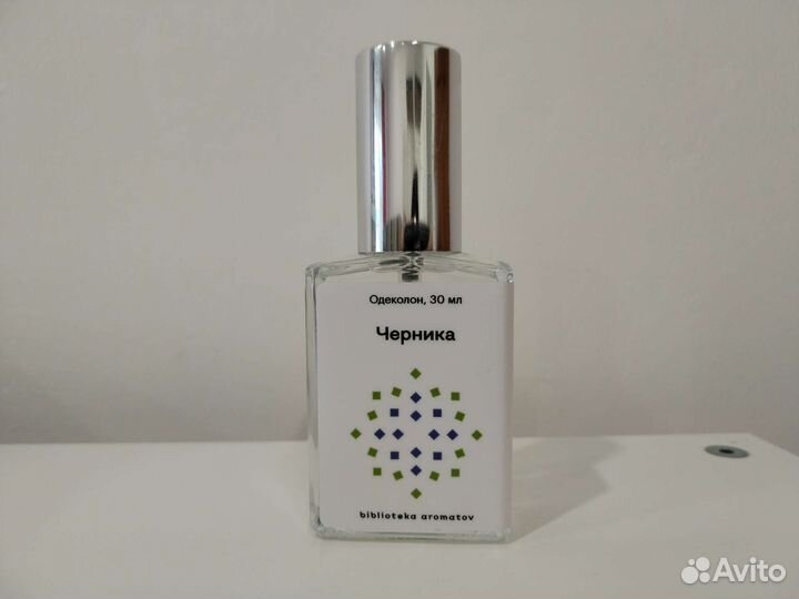 Одеколон 30мл Черника biblioteca aromatov