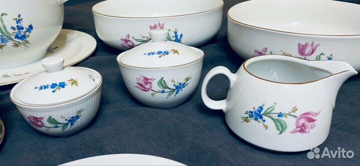 Столовый сервиз на 6 персон ГДР