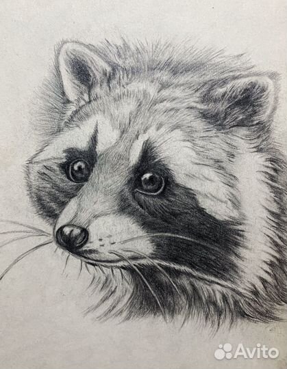 Портрет животного на заказ (графика)