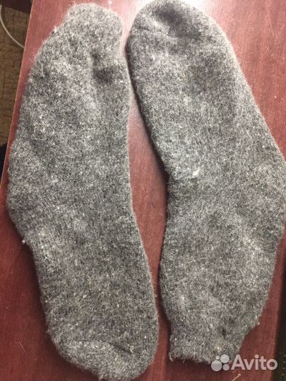 Носки шерстяные теплые
