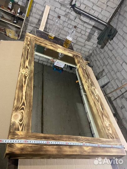 Зеркало в рамке лофт loft