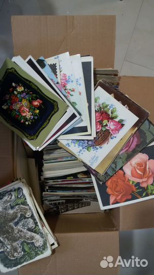 Открытки СССР советские коробка
