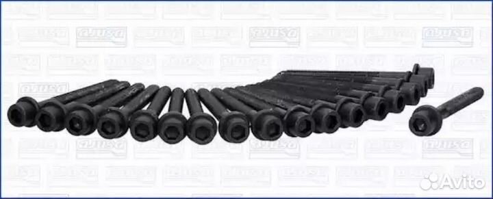 Комплект болтов ГБЦ nissan/renault mot.2,5DCI ajusa 81031000 81031000