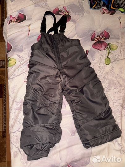 Болоневые штаны зимние 80