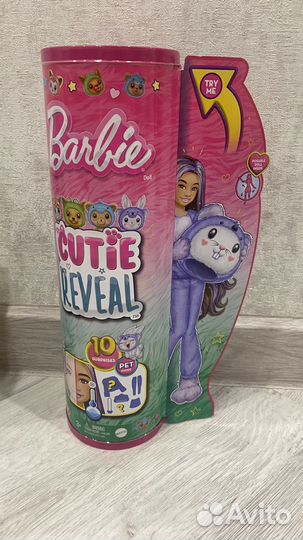 Кукла барби barbie cutie reveal зайка коала