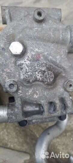 Компрессор кондиционера(KIA soul 1)