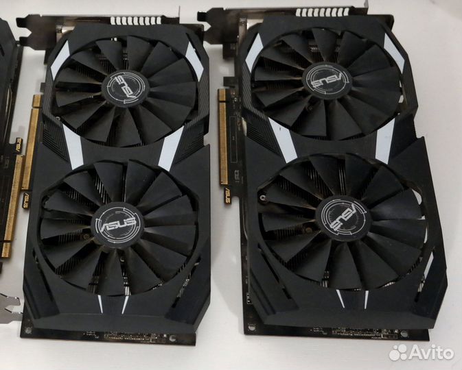 Asus Rx580 жареная (кулера сток)