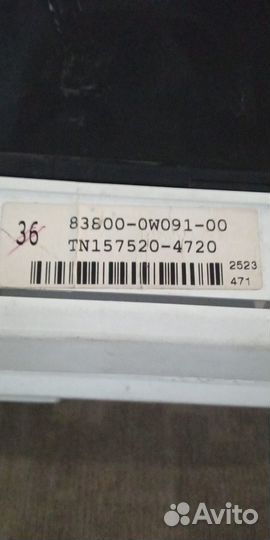 Щиток приборов Toyota Camry ACV30