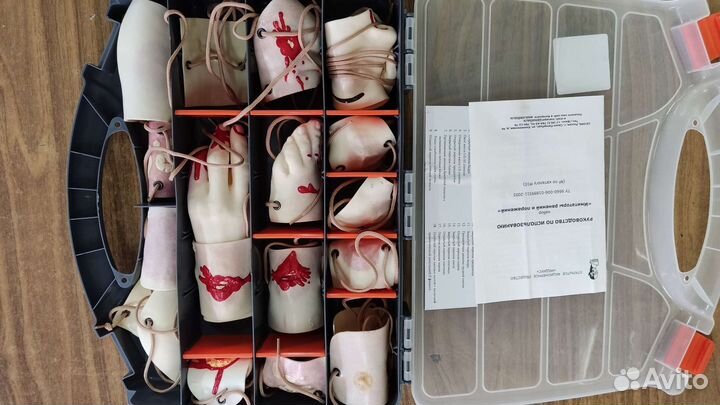 Набор имитаций травм и ранений