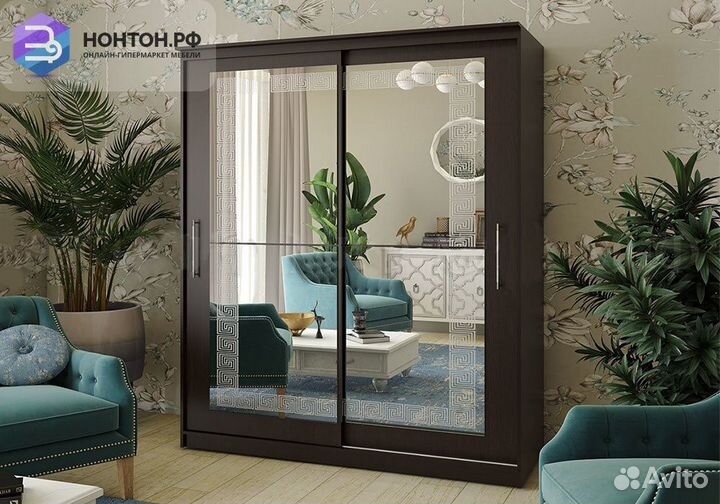 Шкаф-купе Элегант-5 венге