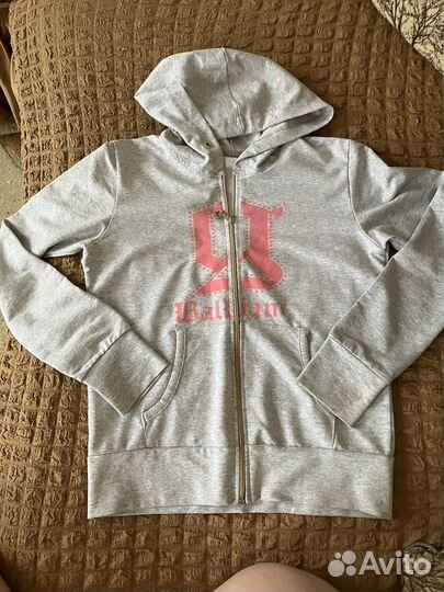 Спортивная кофта на молнии для девочки