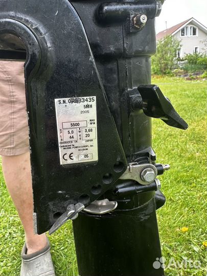 Лодочный мотор mercury 5 л с