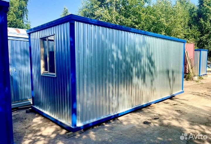 Блок контейнер утепленный зимний вариант в наличии