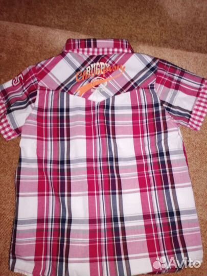 Рубашка на мальчика 122