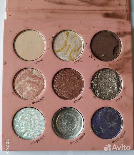 Тени для глаз elegance и rock