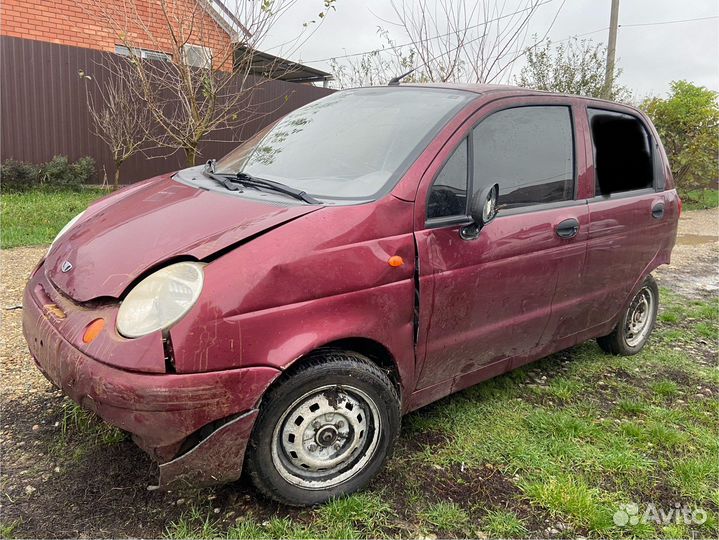 Авто разбор daewoo matiz