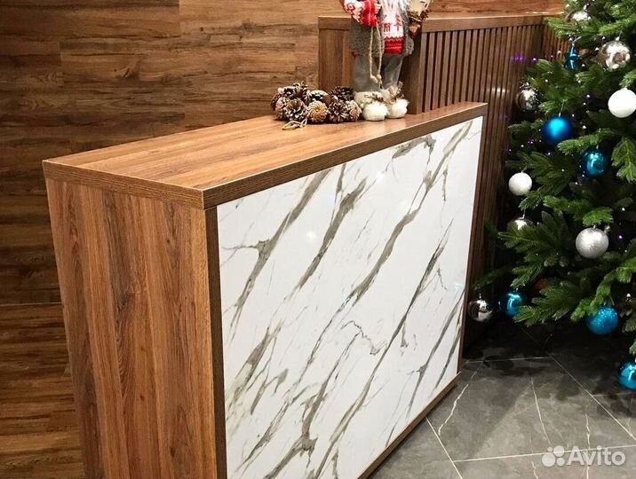 Стойка ресепшн лофт Бесплатный монтаж