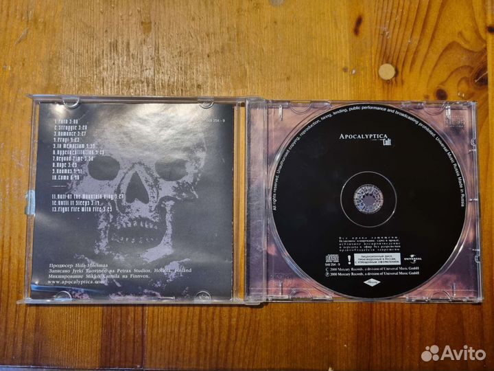 Cd компакт диски Apocalyptica