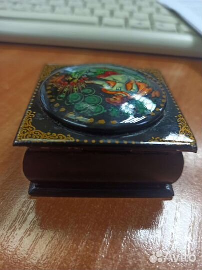 Шкатулка Палех ручная работа