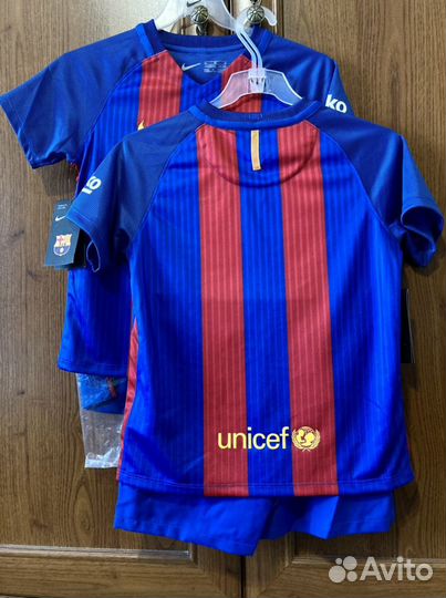 Футбольная Форма Nike Барселона детская Оригинал Н