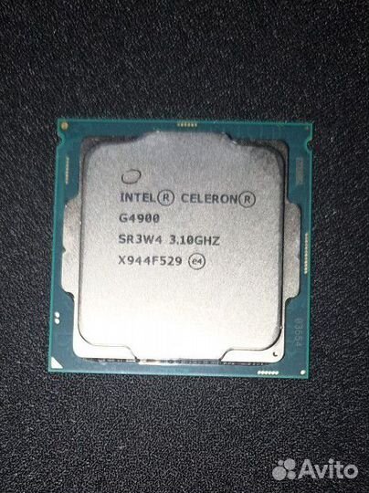 Процессор Intel Celerone G4900 сокет 1151v2