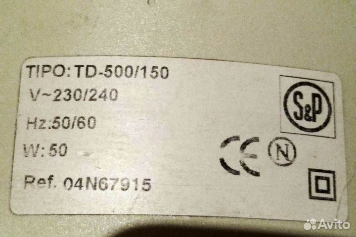 Вентилятор канальный Soler&Palau TD-500м3/150мм