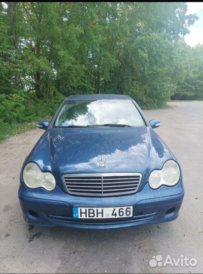 Mercedes C180 компрессор W203 в разбор