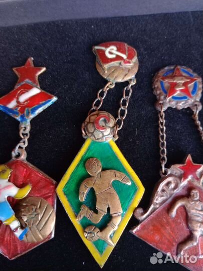 Знаки спортивные. Оригиналы