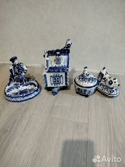 Посуда гжель