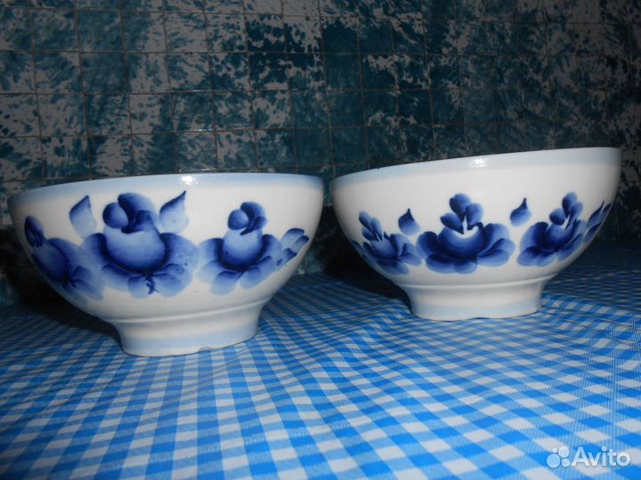 Гжель-Салатники