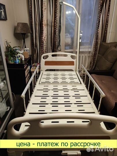 Медицинская кровать механическая