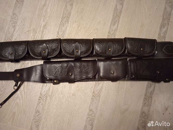 Патронташ закрытый калибр 12 на 20 и 25 патронов