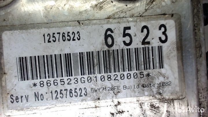 Блок управления двигателем Cadillac SRX, 2004