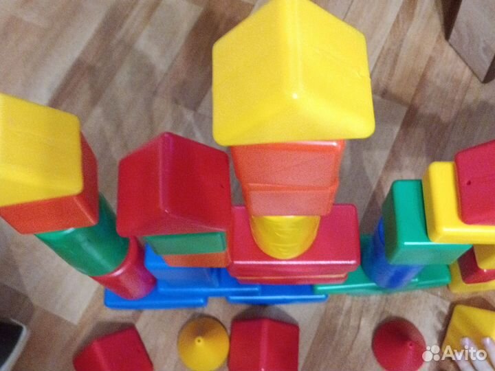 Кубики детские пластиковые