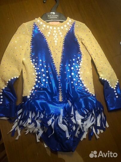 Купальник для художественной гимнастики 3-4 года