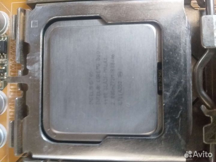 Плата Asus p5b 775 сокет intel core duo 4400