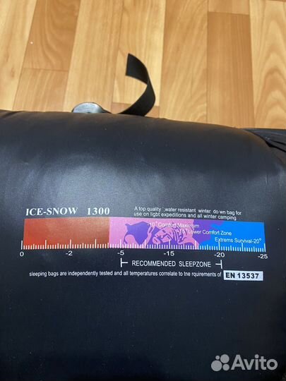 Спальный мешок зимний (гусиный пух) -25