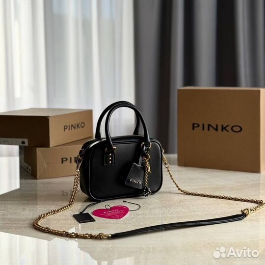 Сумка pinko натуральная кожа