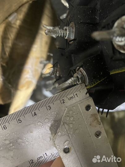 Шипованная резина на эндуро 19/16 комплект