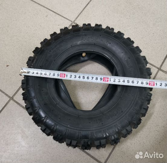 Покрышка+камера 4.10-6 для Снегоуборщика. Новая